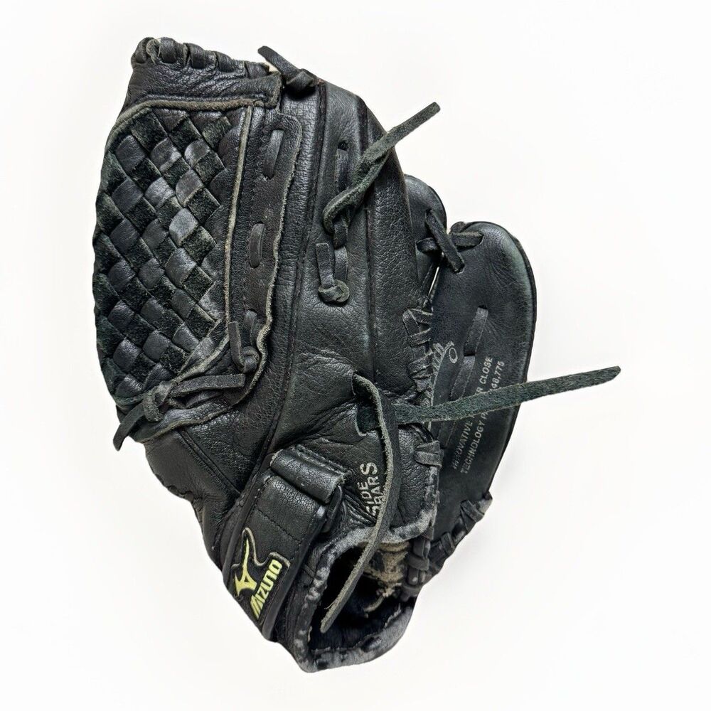 Mizuno 12.5" Fast Pitch RHT Full Grain Leather Softball Baseball Glove GSP Black